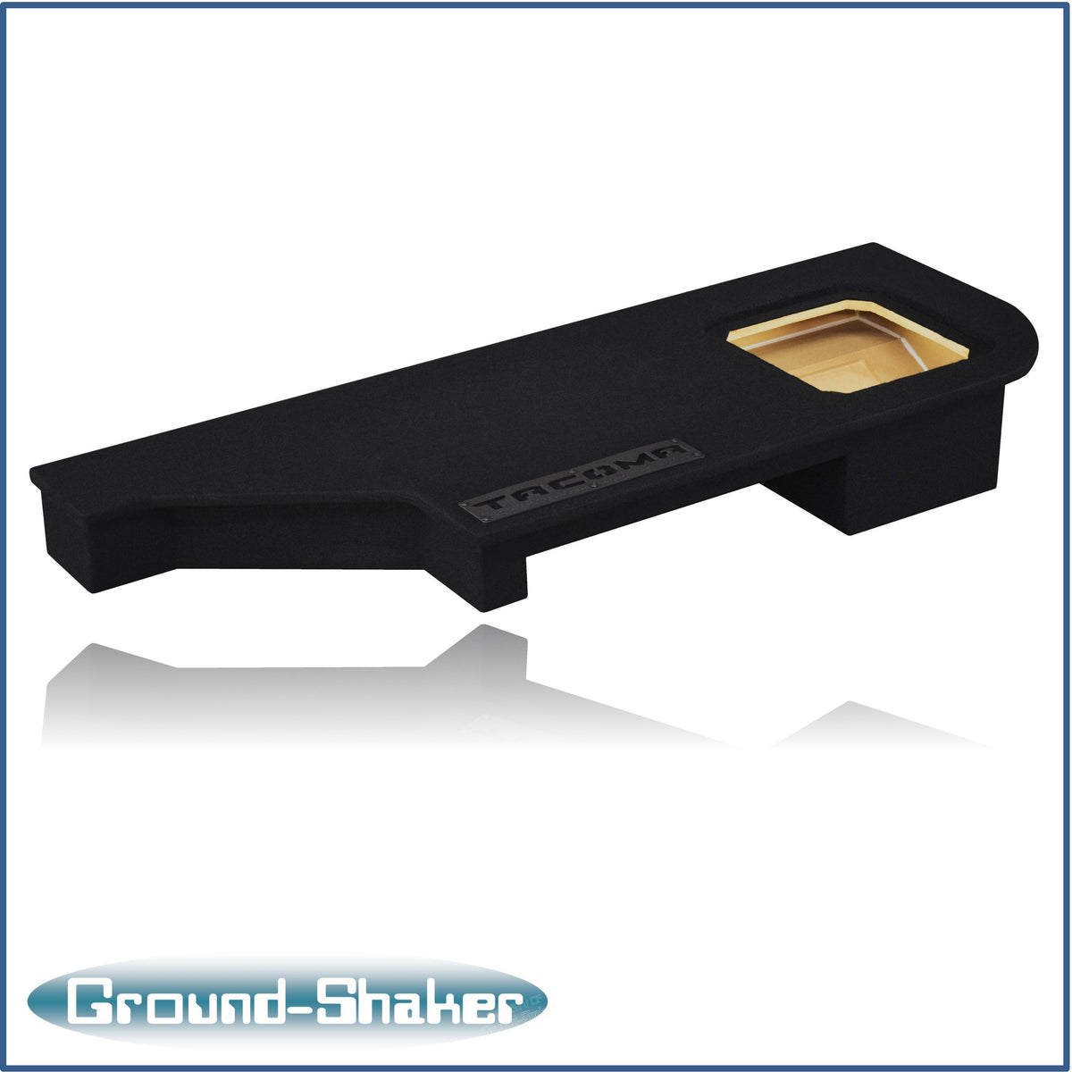 Ground Shaker GS-TOYTCL7T110B subwoofer enclosure for Fits 24–26 Toyota Tacoma Double Cab