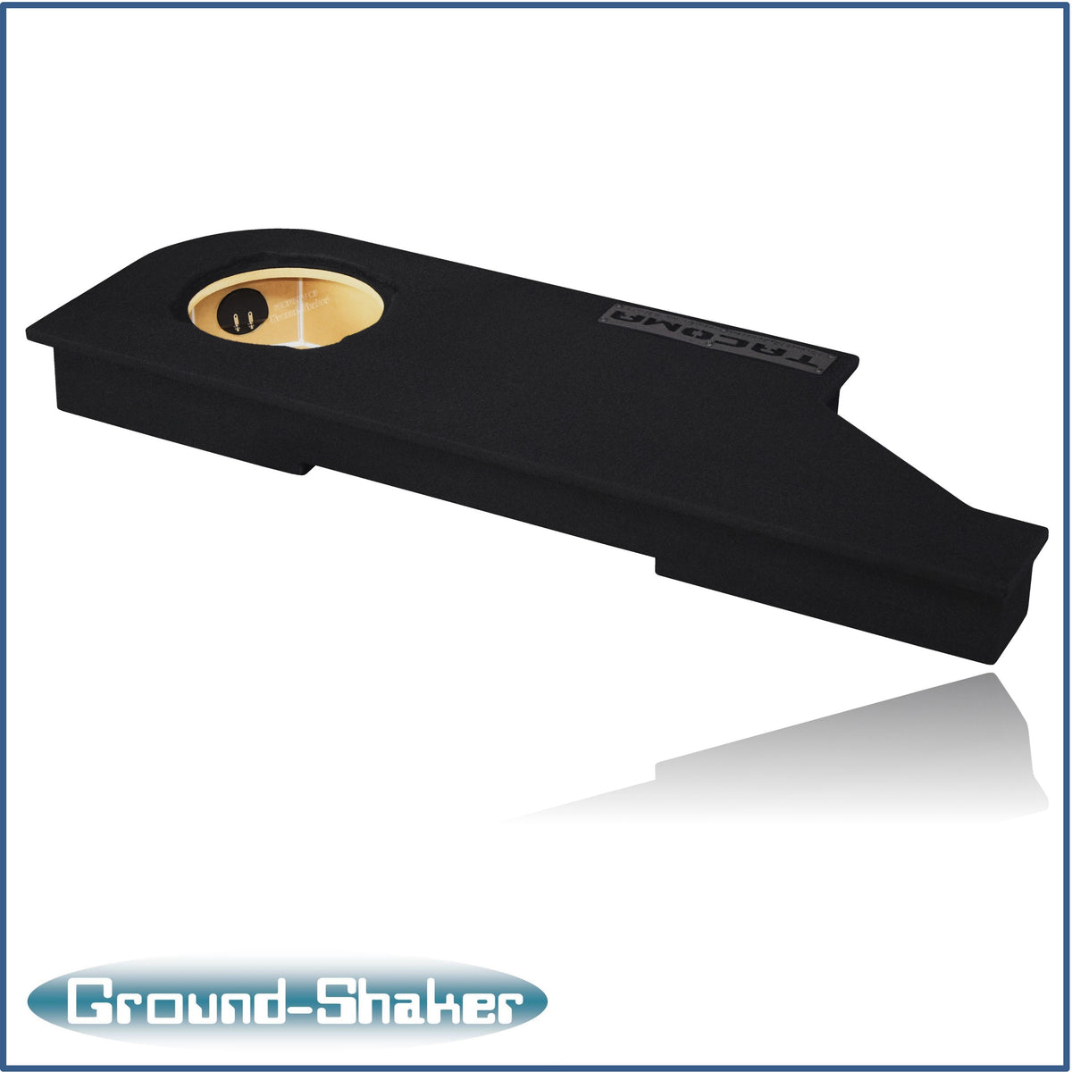 Ground Shaker GS-TOYTCTW3110B subwoofer enclosure for Fits 24–26 Toyota Tacoma Double Cab
