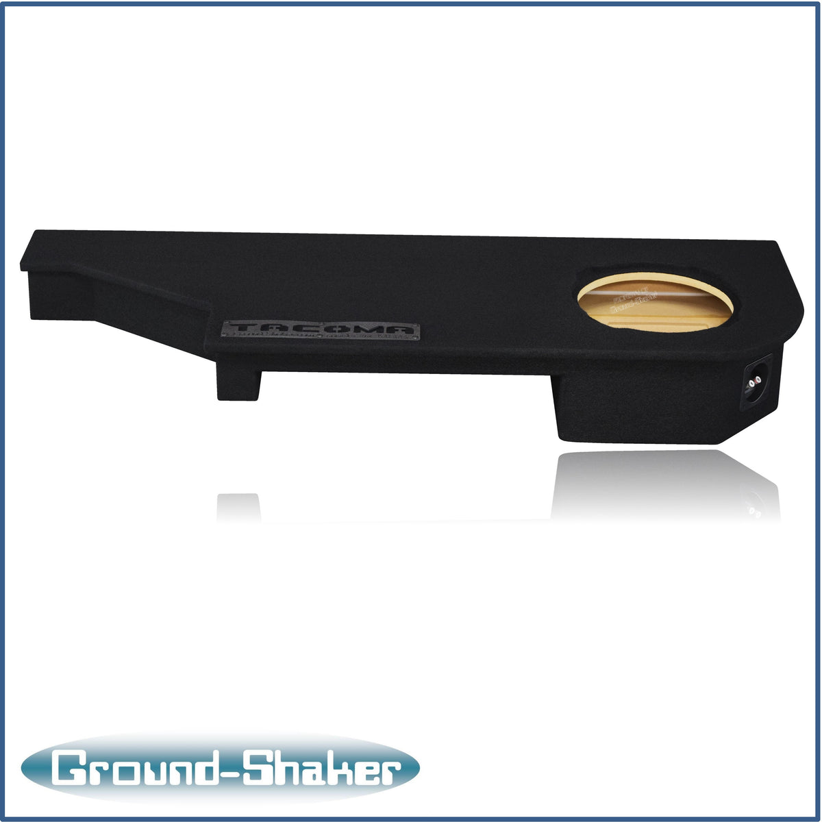Ground Shaker GS-TOYTCTW3110B subwoofer enclosure for Fits 24–26 Toyota Tacoma Double Cab