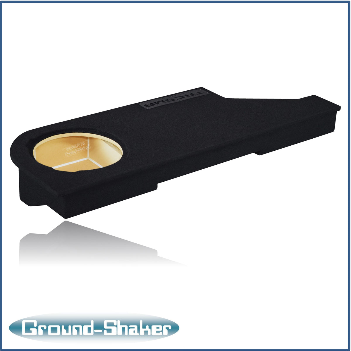 Ground Shaker GS-TOYTCTW3112B subwoofer enclosure for Fits 24–26 Toyota Tacoma Double Cab