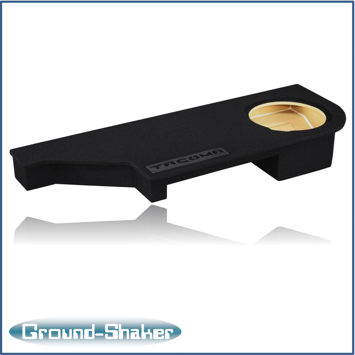 Ground Shaker GS-TOYTCTW3112B subwoofer enclosure for Fits 24–26 Toyota Tacoma Double Cab