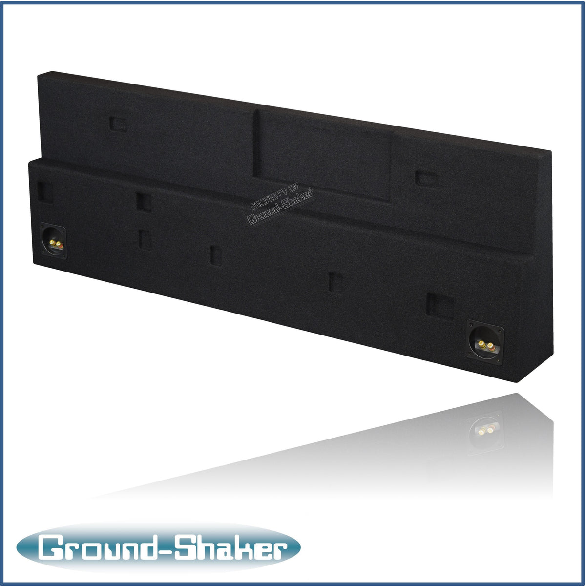 Ground Shaker GS-TOYTXL7T210B subwoofer enclosure for Fits 05–23 Toyota Tacoma Double Cab