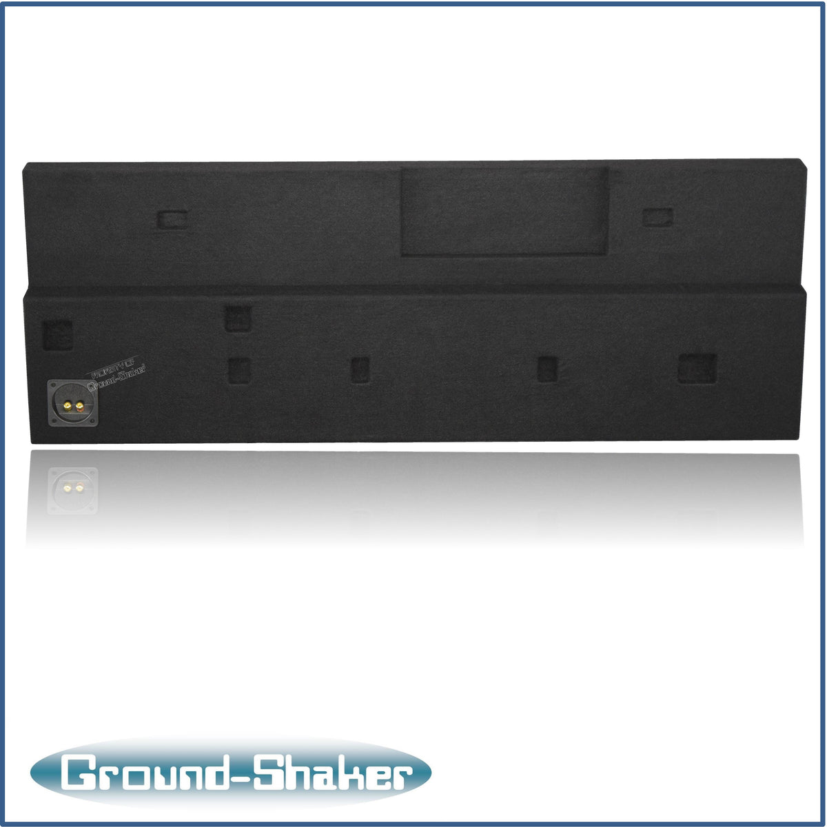 Ground Shaker GS-TOYTXP110B subwoofer enclosure for Fits 05–23 Toyota Tacoma Double Cab