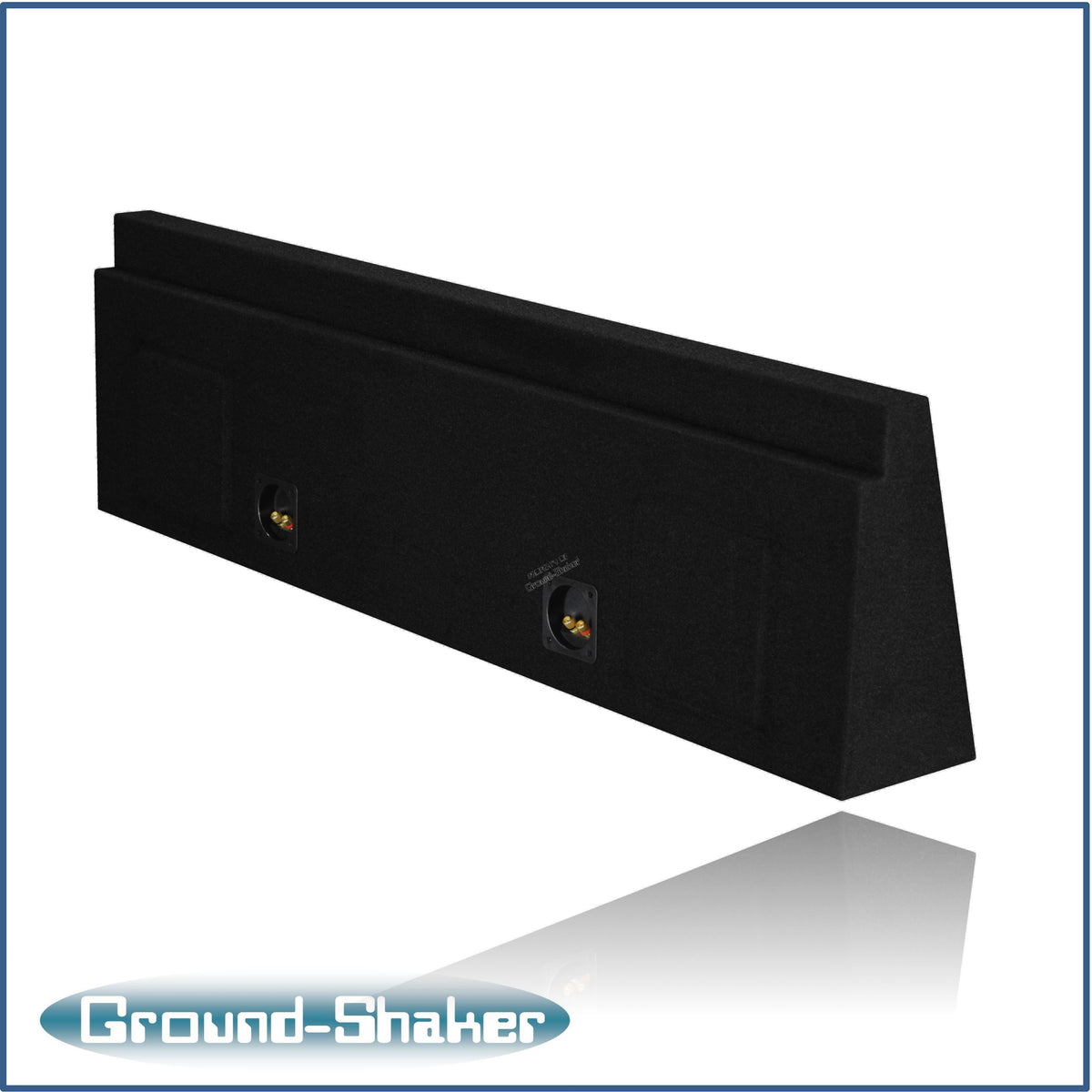 Ground Shaker GS-WGML7T210B subwoofer enclosure for Fits 01–07 GMC Sierra Crew Cab