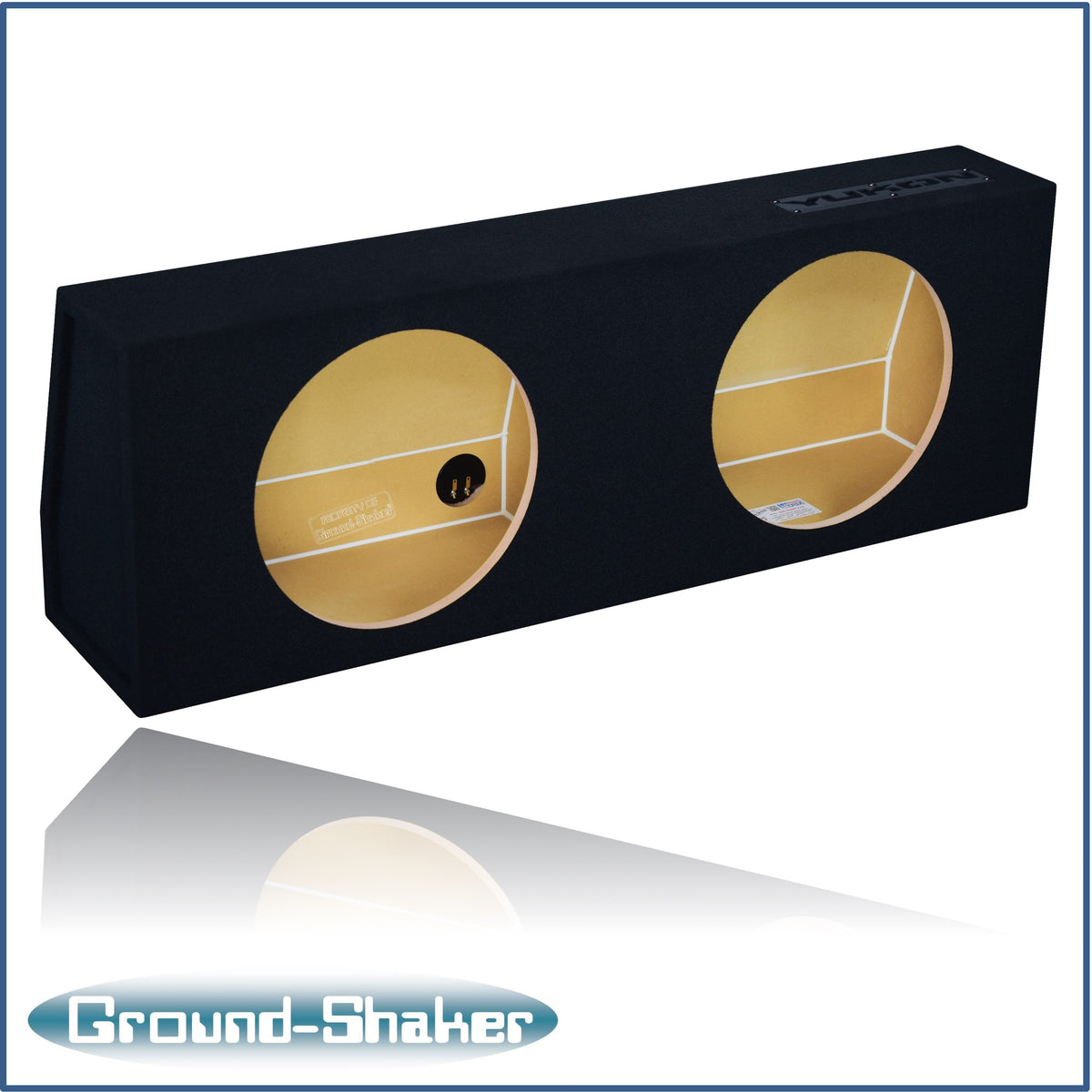 Ground Shaker GS-YKBF215B subwoofer enclosure for Fits 95–24 GMC Yukon