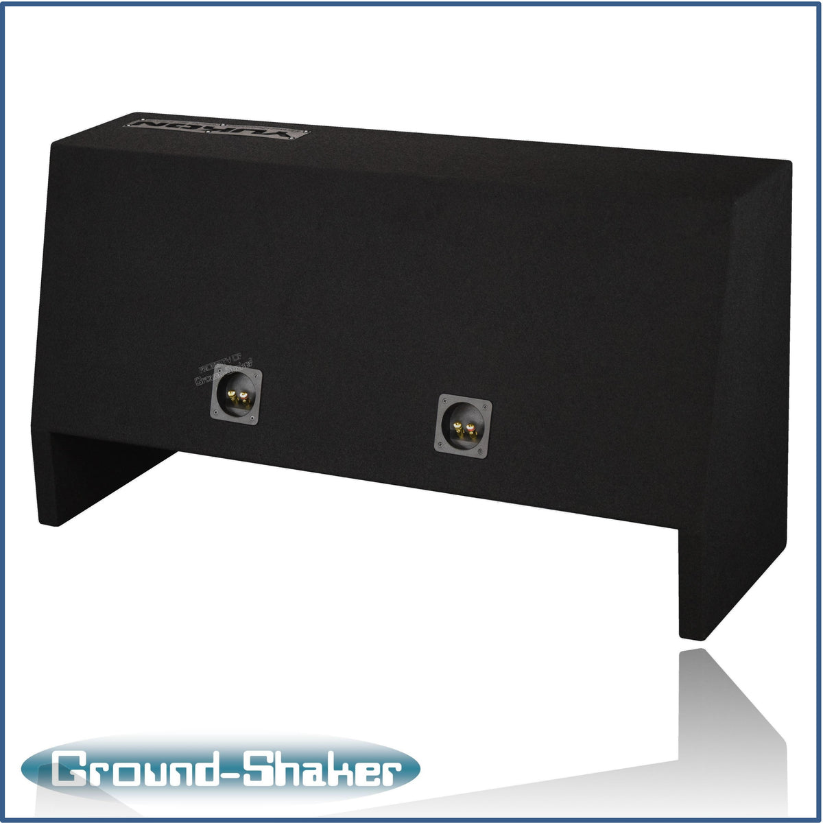 Ground Shaker GS-YKDFP210B subwoofer enclosure for Fits 92–24 GMC Yukon