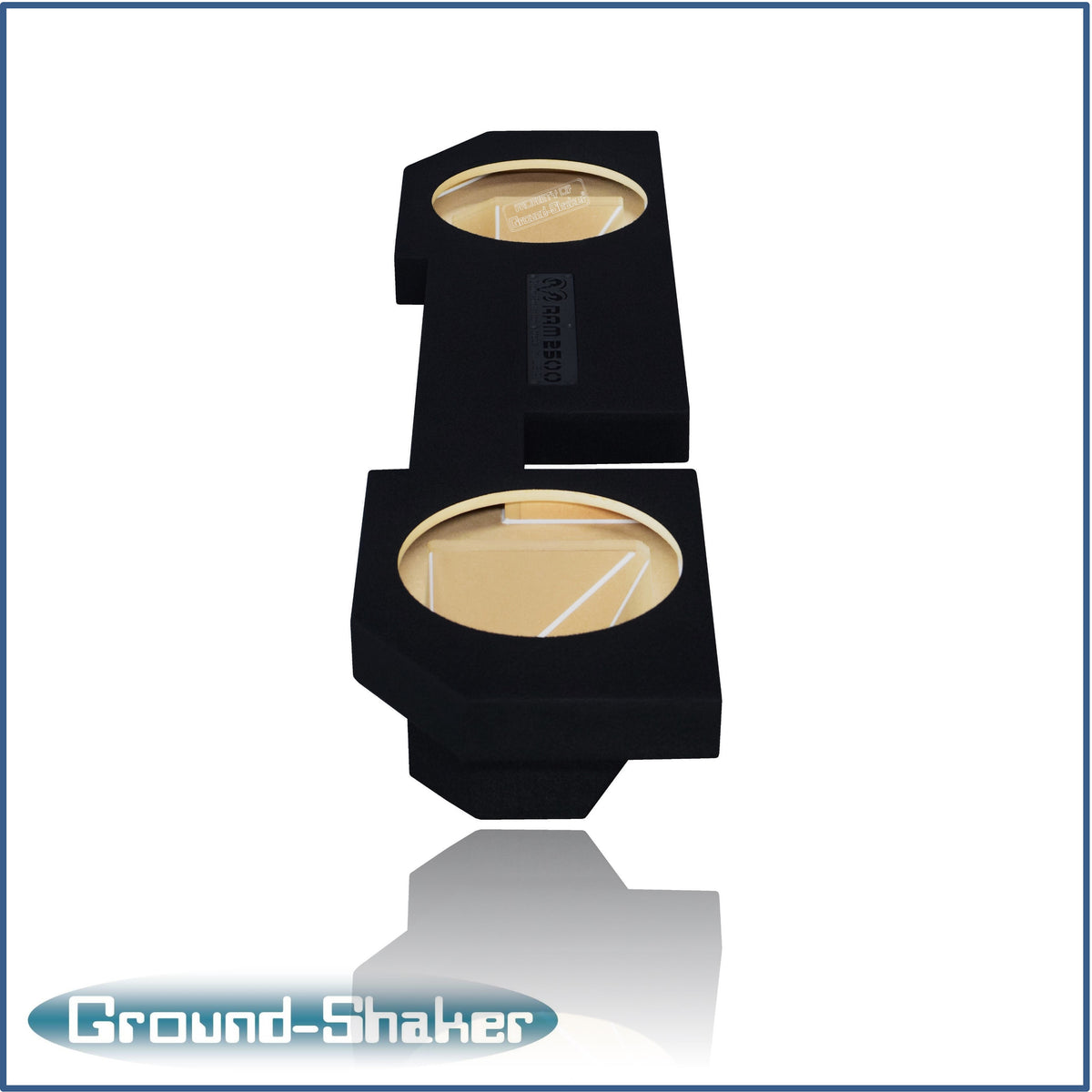 Ground Shaker GS-ZDG2500212B subwoofer enclosure for Fits 03–24 Dodge Ram 2500/3500 Crew Cab & Quad Cab