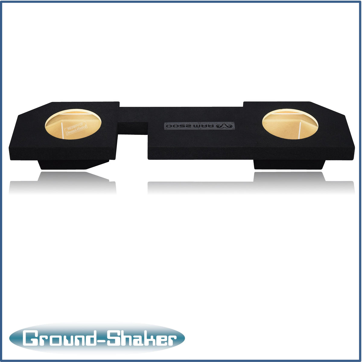 Ground Shaker GS-ZDG2500TW3210B subwoofer enclosure for Fits 03–24 Dodge Ram 2500/3500 Crew Cab & Quad Cab