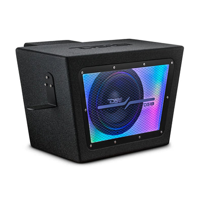 Polaris RZR PRO/XP 10" Bandpass Subwoofer Enclosure for Rear Cargo Box with Digital LED Lights + Light Controller | EXL-X10.2D Preloaded