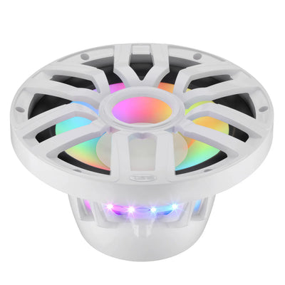 12” Marine Subwoofer with Hybrid Magnet Motor, Removable Grille and Digital LED Lights - 600W RMS 4-Ohm