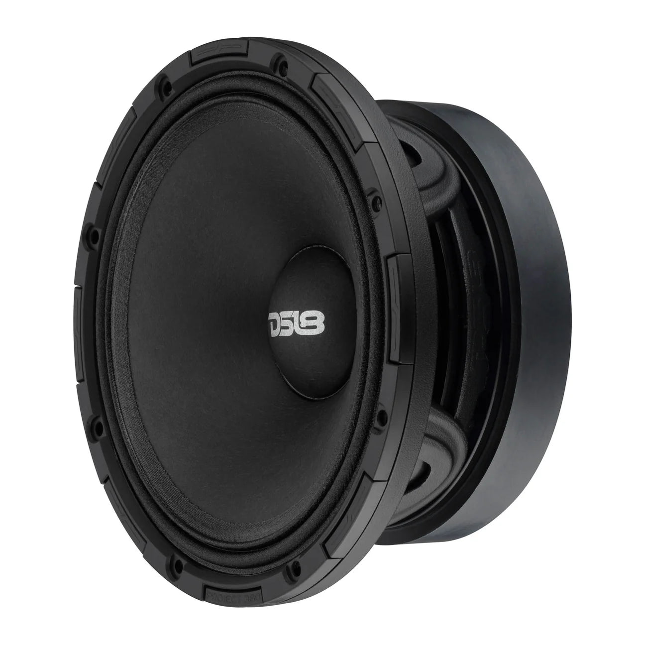 PROJECT360 6.5” High-Sensitivity Mid-High Loudspeaker - 300W RMS 4-Ohm - Rotating Recone Design For Quick Repair