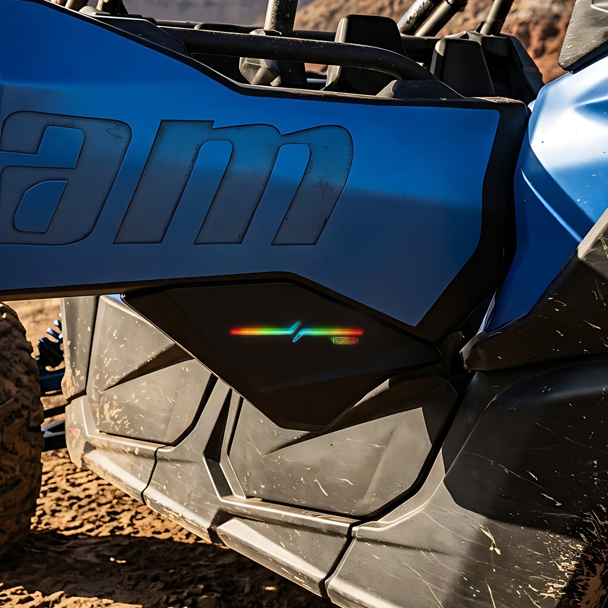 DS18 CA-X3BD6LD loaded rear door panels detail