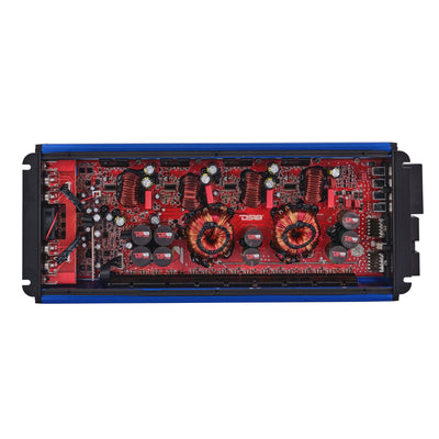 DS18 FRP-4K4-BL amplifier back panel view