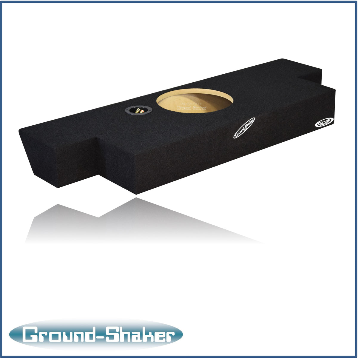 Ground Shaker GS-COGM110B subwoofer enclosure for Fits 04–14 GMC Canyon Crew Cab