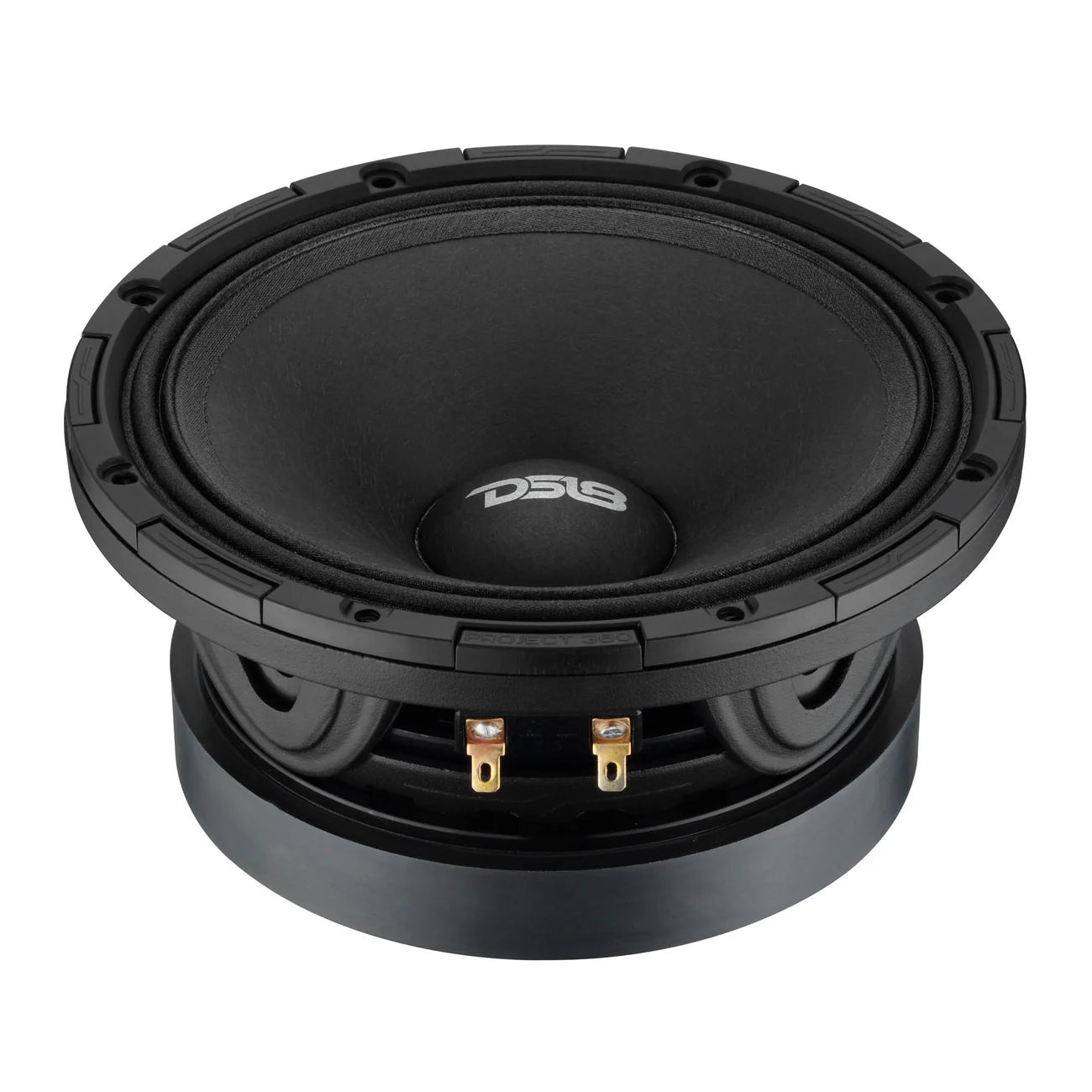 PROJECT360 6.5” High-Sensitivity Mid-High Loudspeaker - 300W RMS 4-Ohm - Rotating Recone Design For Quick Repair