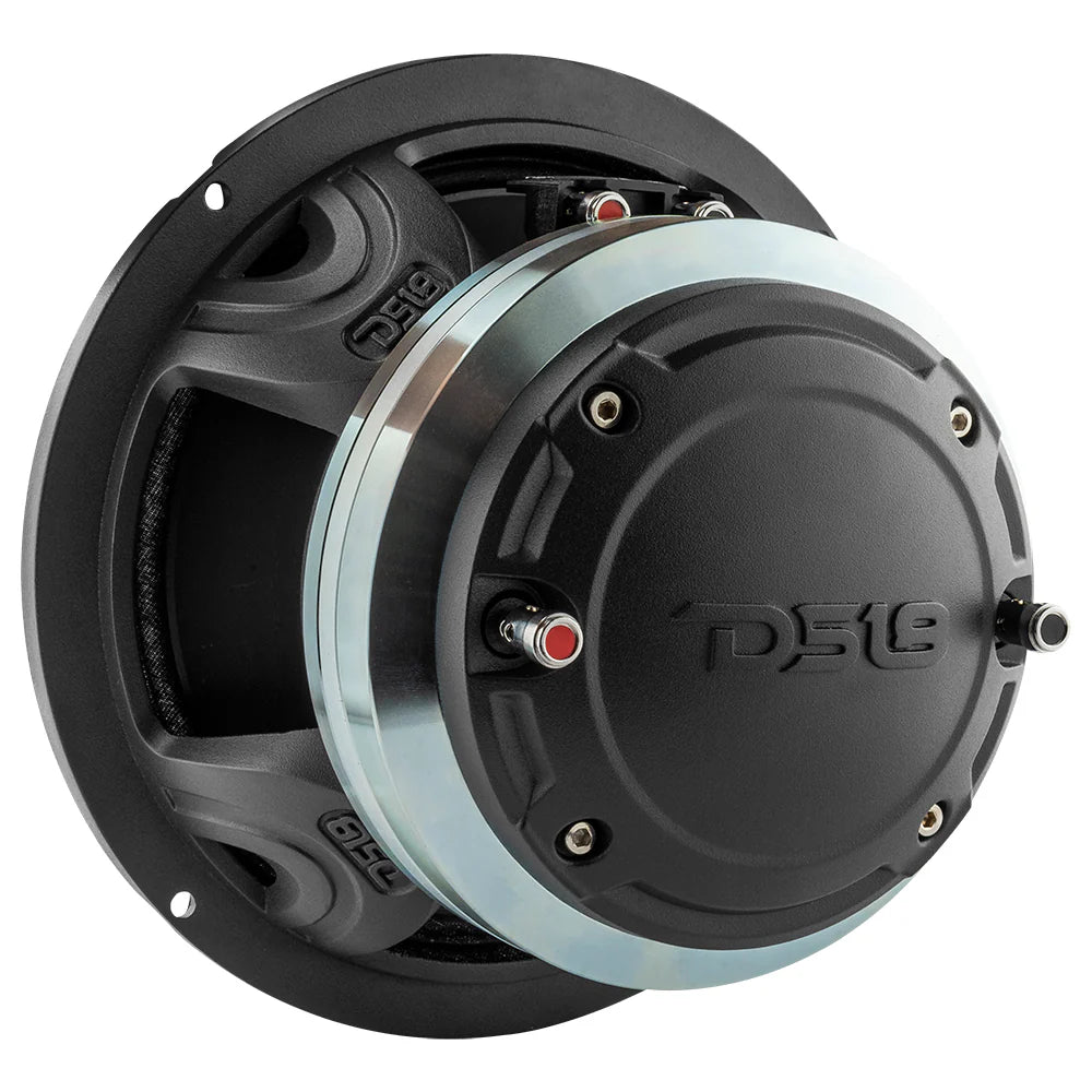 8" Neodymium Coaxial Hybrid Mid-Bass Water resistant Carbon Fiber Cone Loudspeaker with Built-in Driver 400 Watts