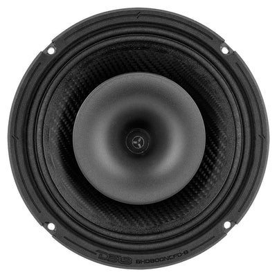 8" Neodymium Coaxial Hybrid Mid-Bass Water resistant Carbon Fiber Cone Loudspeaker with Built-in Driver 400 Watts