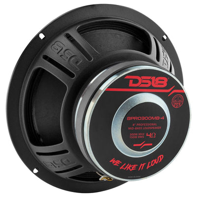 DS18 8PRO300MB 8" mid-bass loudspeaker, additional view