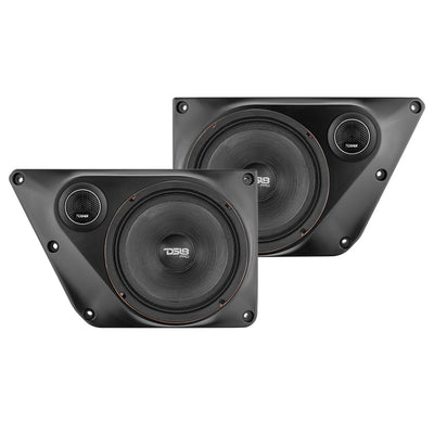 DS18 BRO-BD-LR panel pair shown loaded with speakers