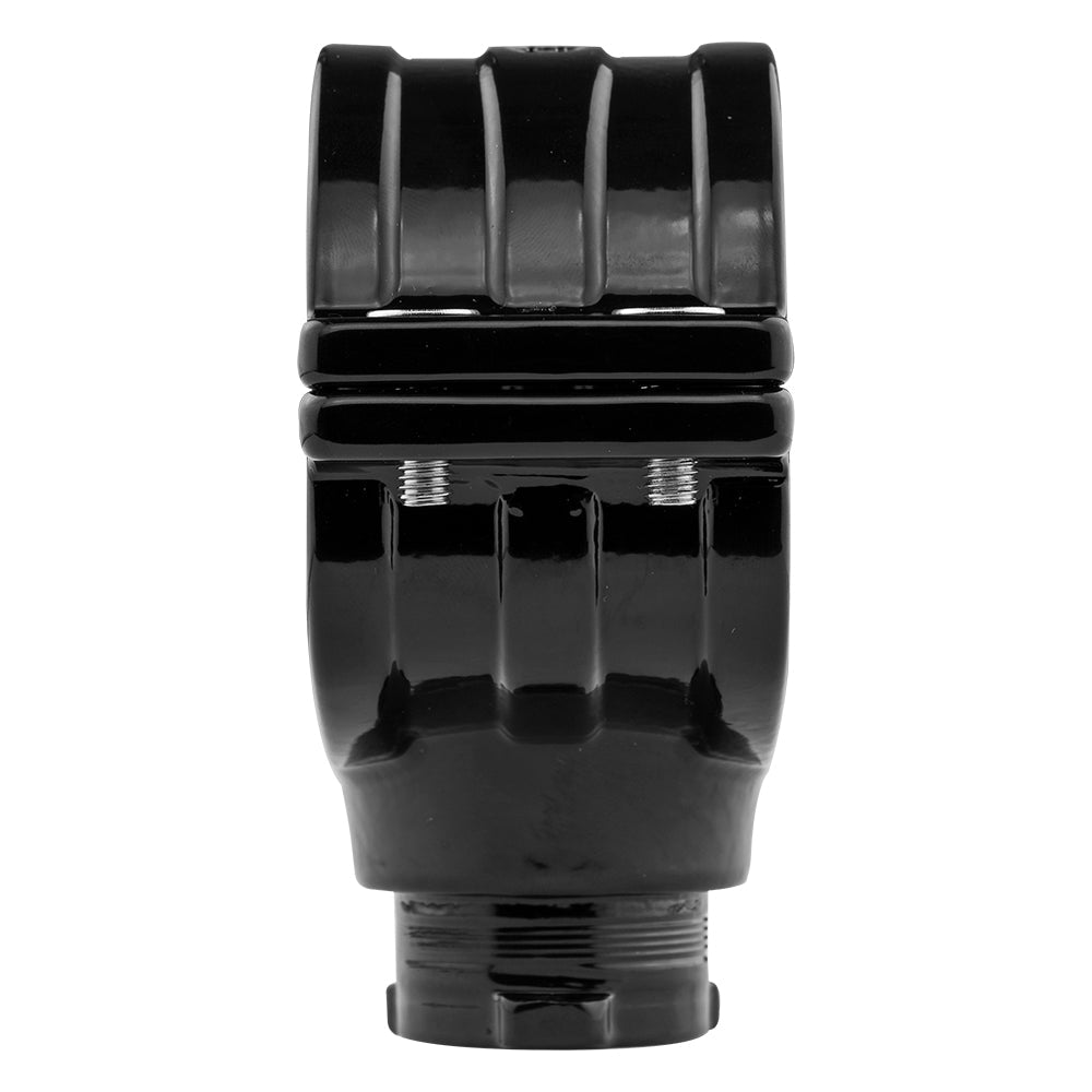 DS18 BRO-CLPX/BK tower clamp front view with 360 degree rotational bracket