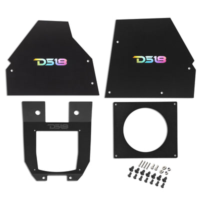 DS18 CA-X3DASHDN Can-Am Maverick X3 lower dash bracket kit with console covers