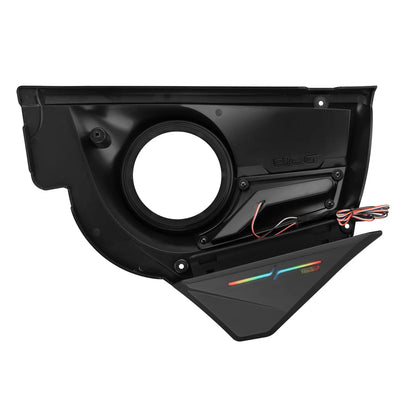 Can-Am Maverick X3 Front Door Speaker Panels with Digital LED Lighting