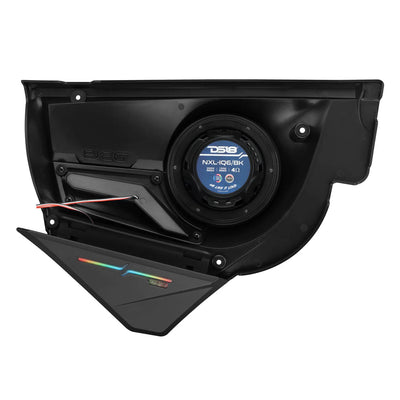 Can-Am Maverick X3 Front Door Speaker Panels with Digital LED Lighting