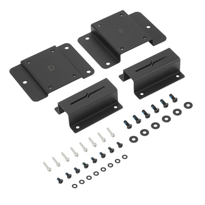 Can-Am Maverick X3 Kick Panel Speaker Pods Loaded with (2) NXL-IQ6/BK Speakers and Digital LED Lights