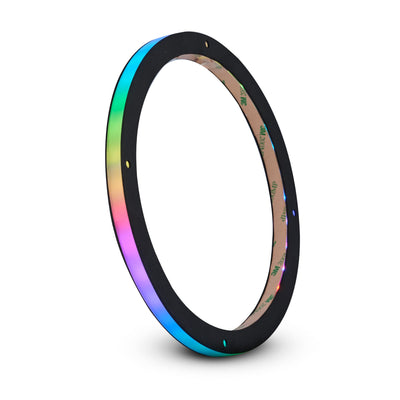 DS18 DLRING digital LED acrylic ring, front view
