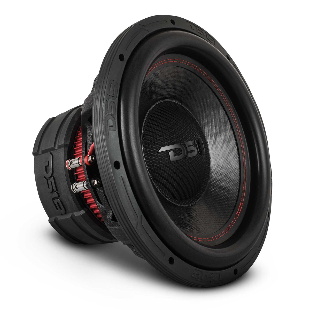 DS18 EXL-TR12.4D 12" subwoofer, three-quarter view