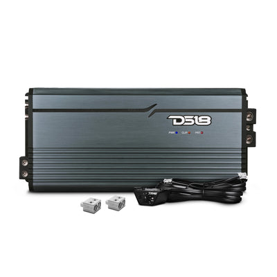 DS18 FRP-5K Compact Full-Range Class D 1-Channel Monoblock Amplifier — Titanium