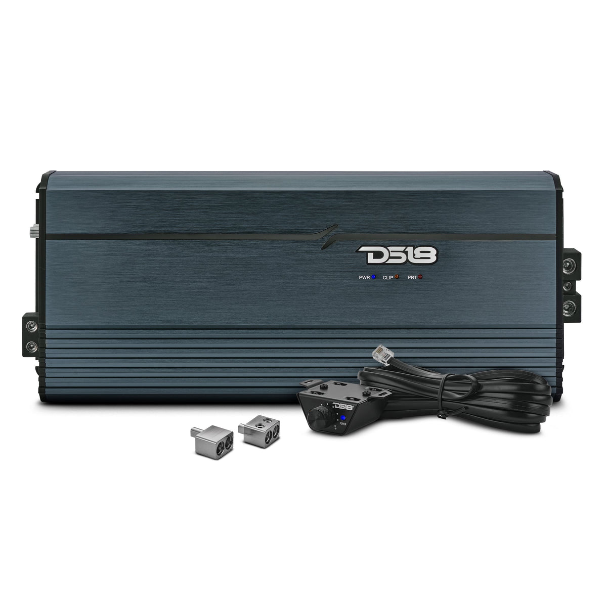 DS18 FRP-8K Compact Full-Range Class D 1-Channel Monoblock Amplifier — Titanium