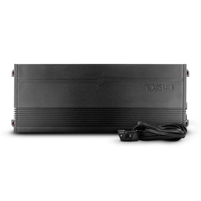 DS18 G4000.5D GEN-X 5-channel full-range Class D amplifier, matte black, top view
