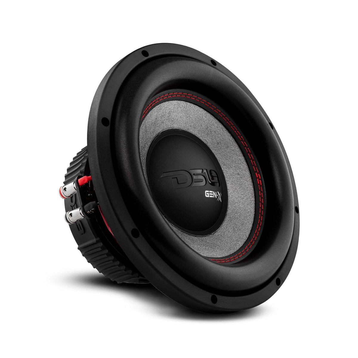 DS18 GEN-X104D 10" subwoofer, three-quarter view