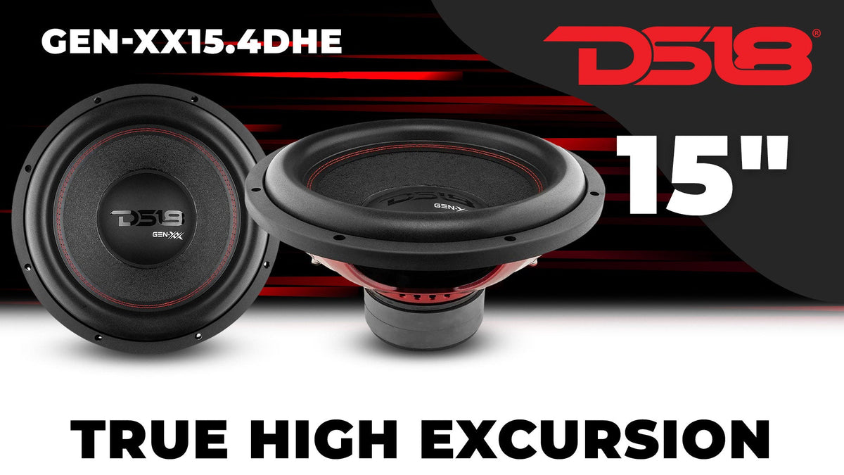 DS18 GEN-XX15.4DHE 15" subwoofer, additional view