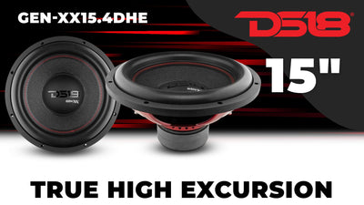 DS18 GEN-XX15.4DHE 15" subwoofer, additional view