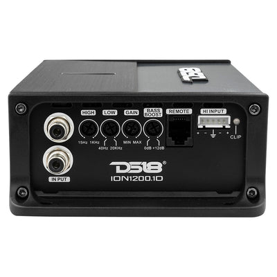 DS18 ION1200.1D left side, inputs and controls