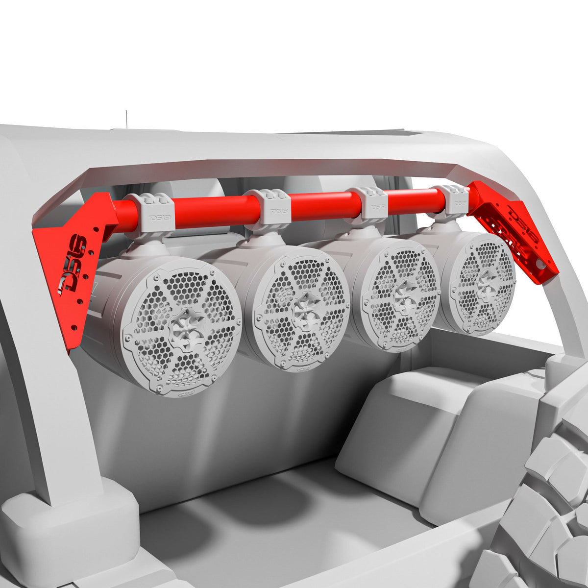 DS18 JL-TUBEUP/BK mounting tube application view