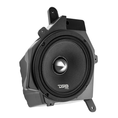 DS18 JP6NEO.FR right-side dash speaker pod, angled view