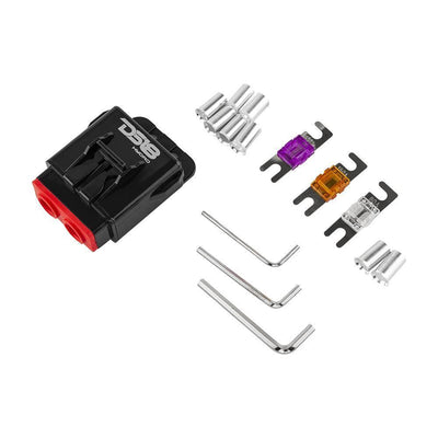 DS18 MFH4 included accessories: fuses, Allen keys, terminals