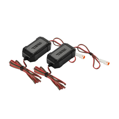 Harley-Davidson 2014–2023 Front Stage Audio Upgrade Kit | 6.5" Slim Midrange Speakers + Bullet Tweeter NVY Grilles