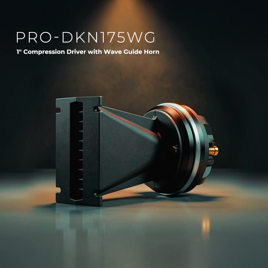 DS18 PRO-DKN175WG driver & horn kit, additional view