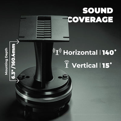 DS18 PRO-DKN175WG driver & horn kit, additional view