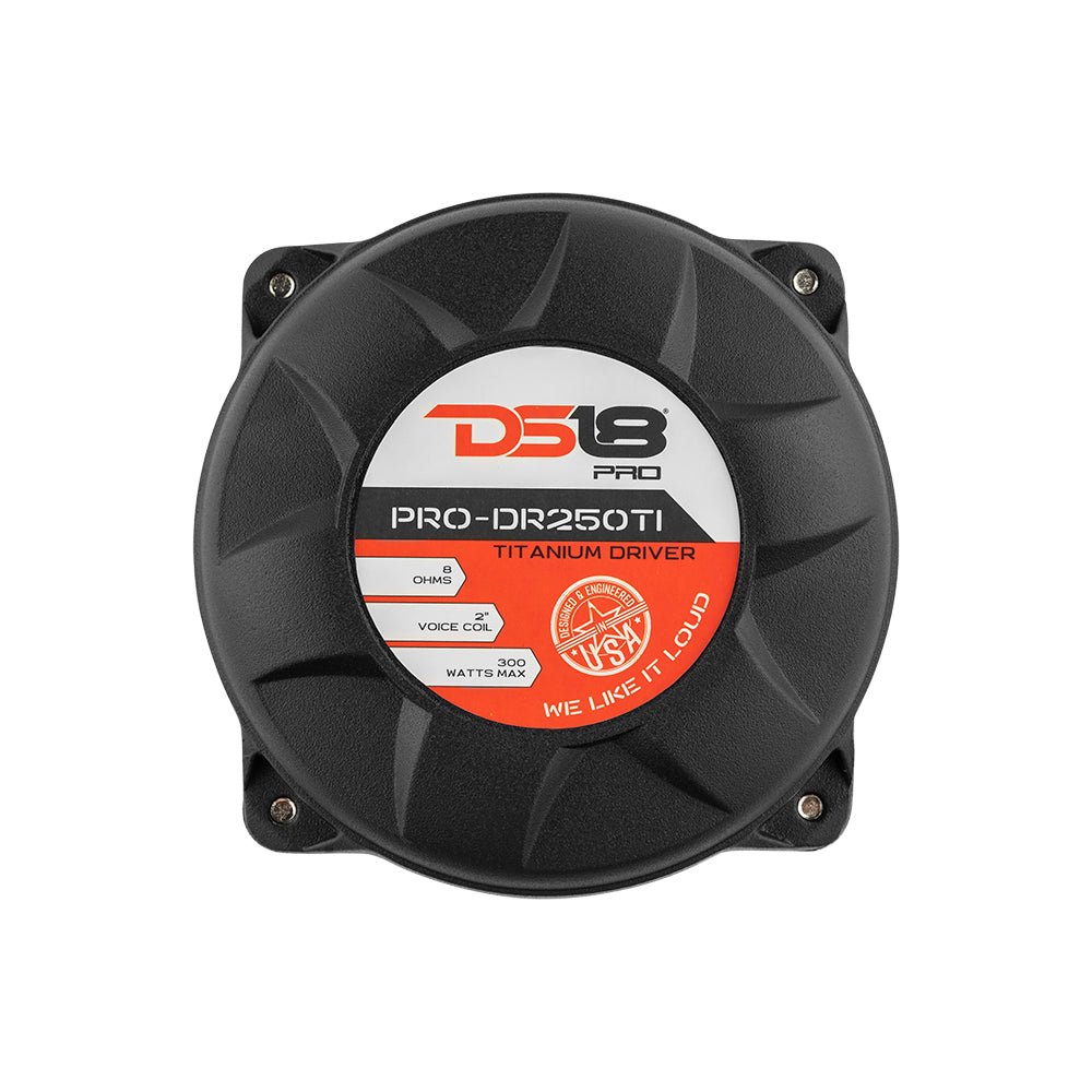 DS18 PRO-DR250TI compression driver, additional view