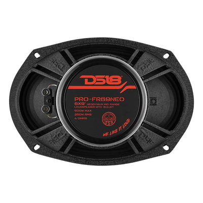 DS18 PRO-FR69NEO rear view showing neodymium magnet