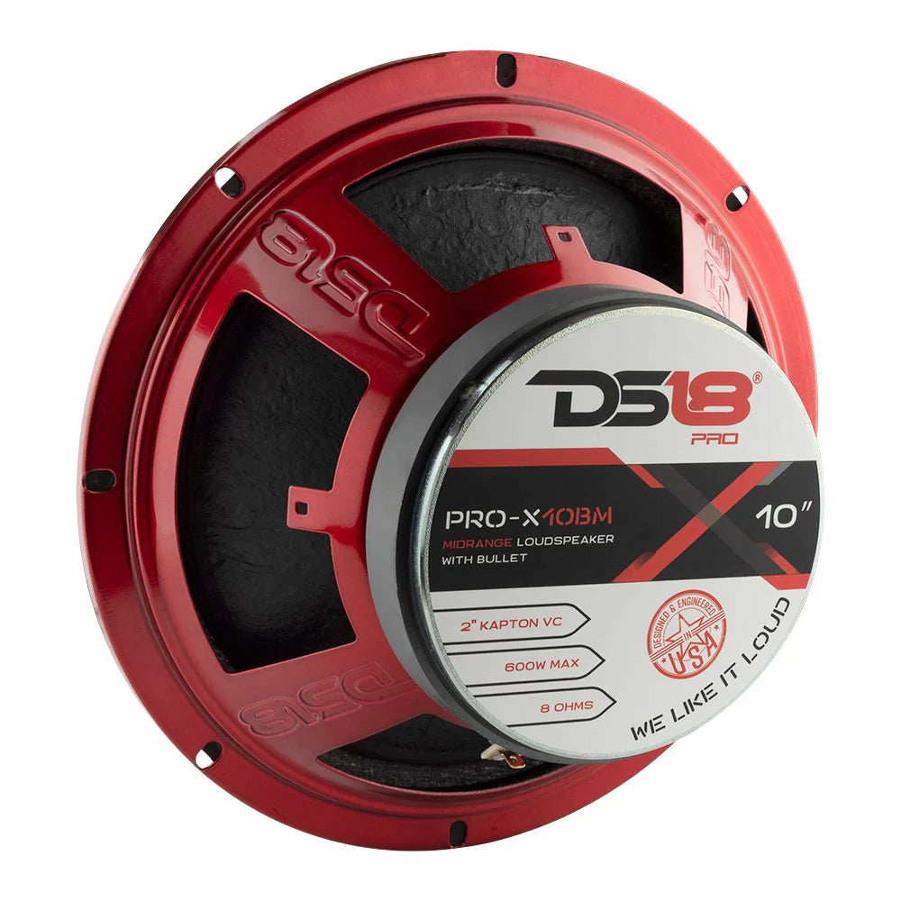 PRO-X 10" Mid-Range Bullet Loudspeaker | 300W RMS