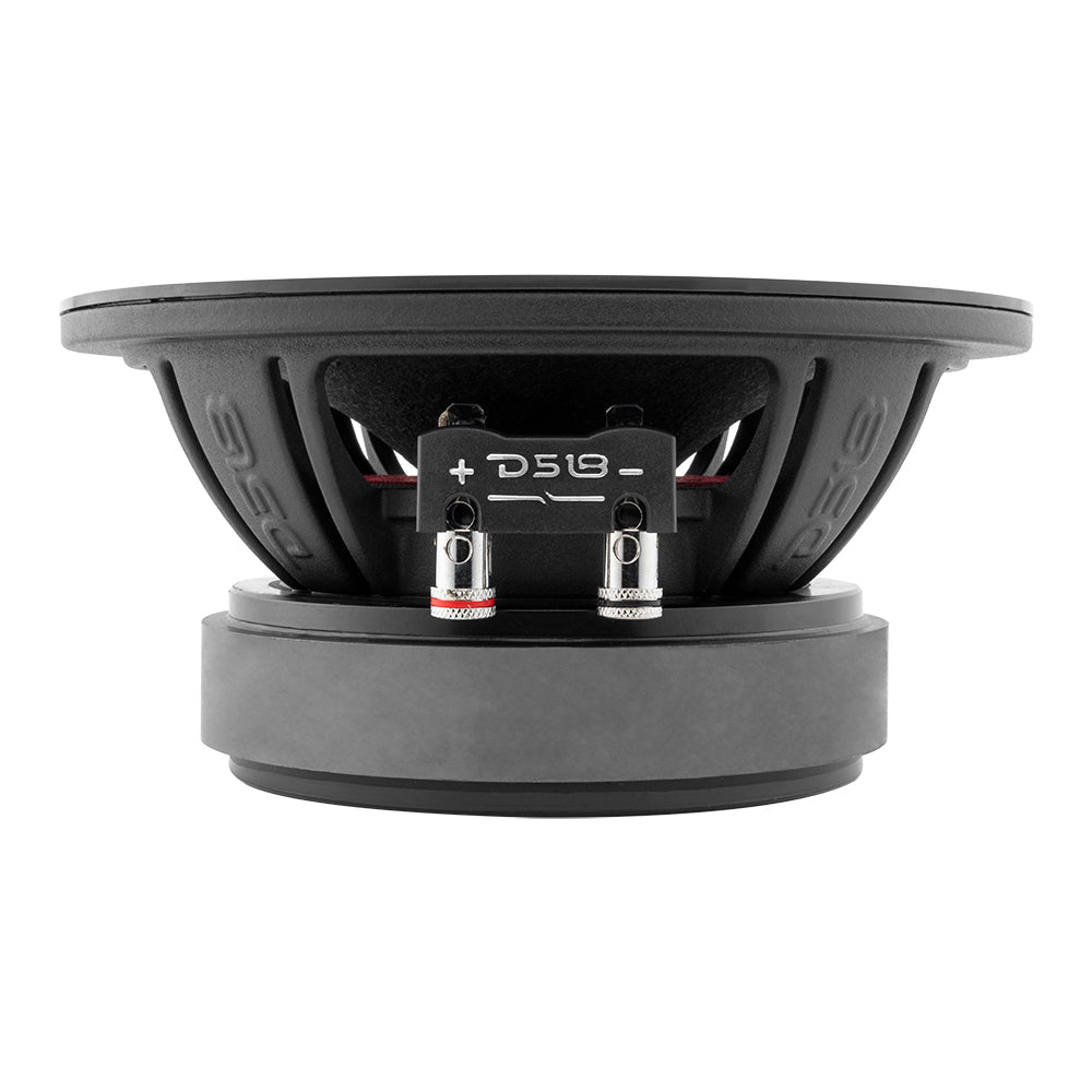 DS18 PRO-ZXI6.4BM side profile, aluminum basket