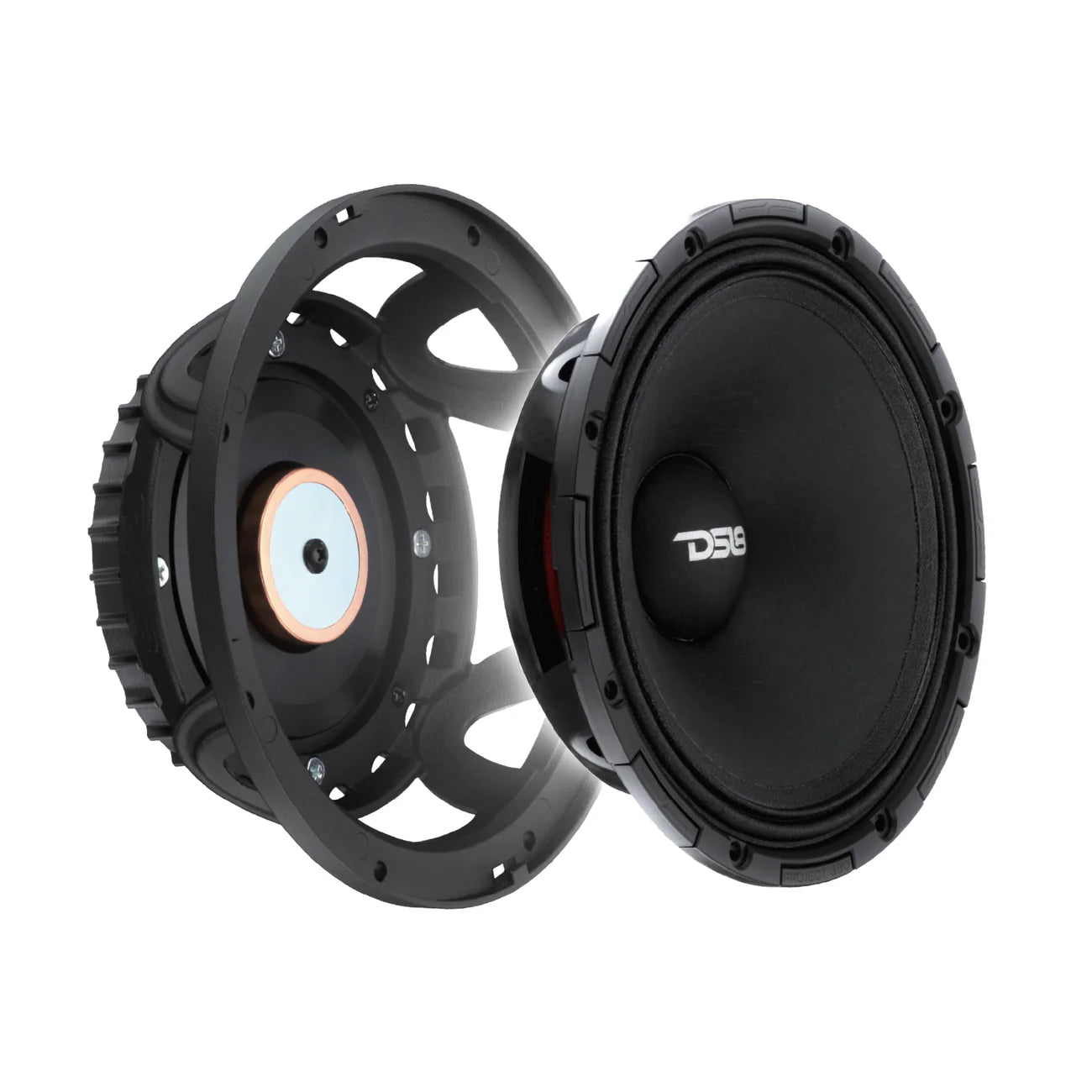 PROJECT360 6.5” High-Sensitivity Mid-High Loudspeaker With Neodymium Magnet - 350W RMS 4-Ohm - Rotating Recone Design For Quick Repair