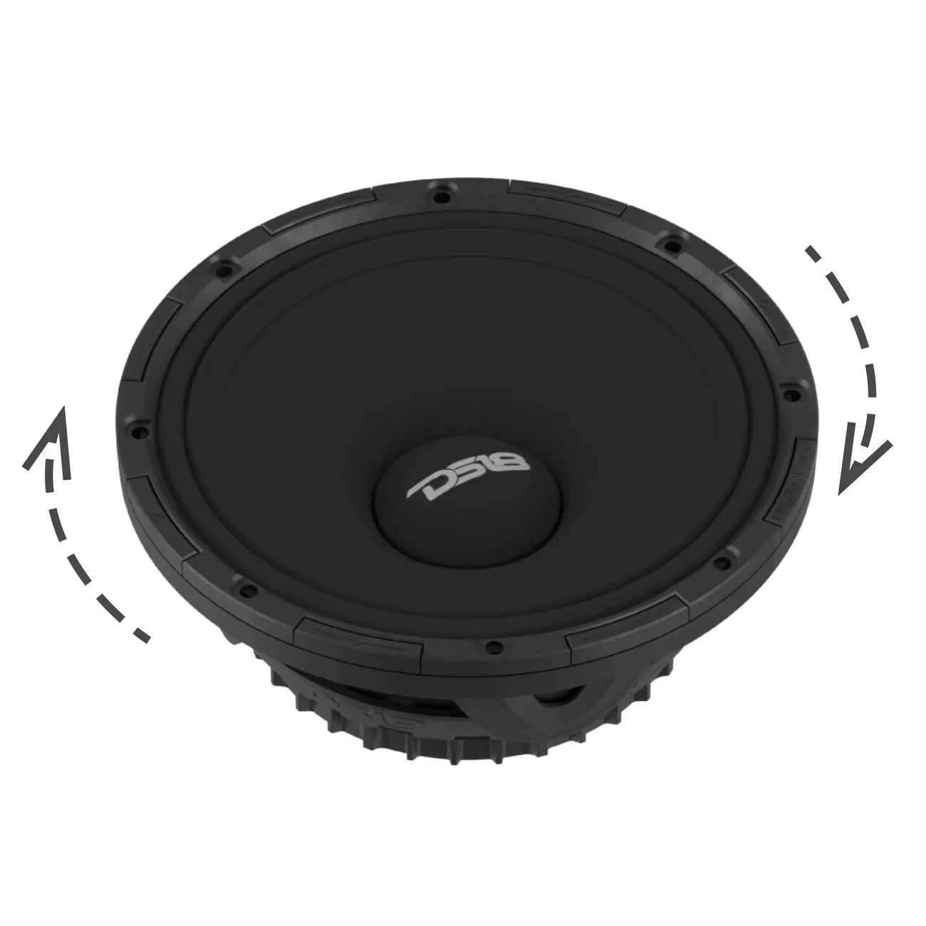 PROJECT360 6.5” High-Sensitivity Mid-High Loudspeaker With Neodymium Magnet - 350W RMS 4-Ohm - Rotating Recone Design For Quick Repair