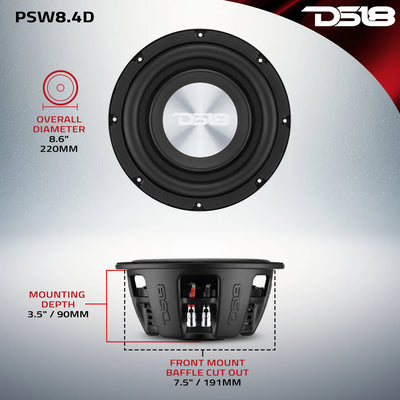 DS18 PSW Slim Subwoofer